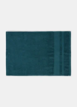 Asciugamano ospiti con doppia fascia decorativa