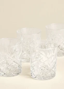 Bicchiere da whiskey decorato