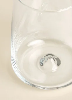 Bicchiere in vetro per acqua