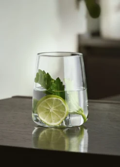 Bicchiere in vetro per acqua