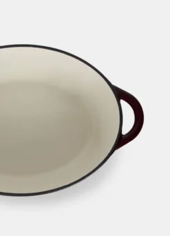 Casseruola ovale in ghisa smaltata