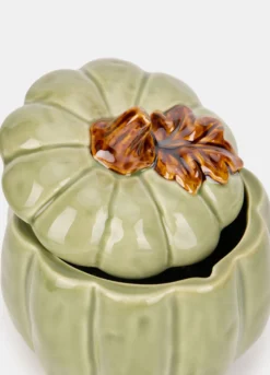 Contenitore zucca in ceramica