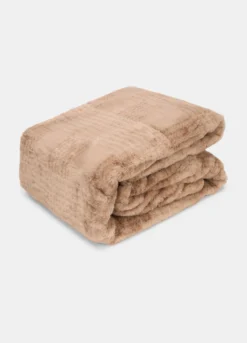 Coperta matrimoniale in pile Principe di Galles