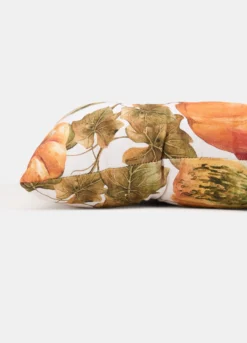Cuscino coprisedia quadrato con stampa zucche