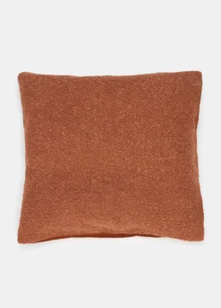 Cuscino imbottito con tessuto loop