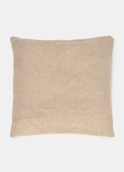 Cuscino imbottito con tessuto loop