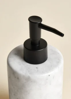 Dispenser portasapone marmo