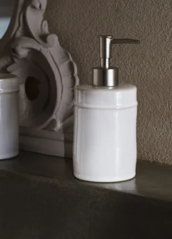 Dispenser sapone in ceramica