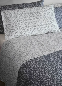 Federa in puro cotone con stampa floreale