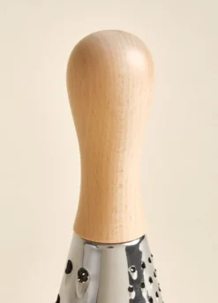 Grattugia conica in legno e acciaio inox Made in Italy
