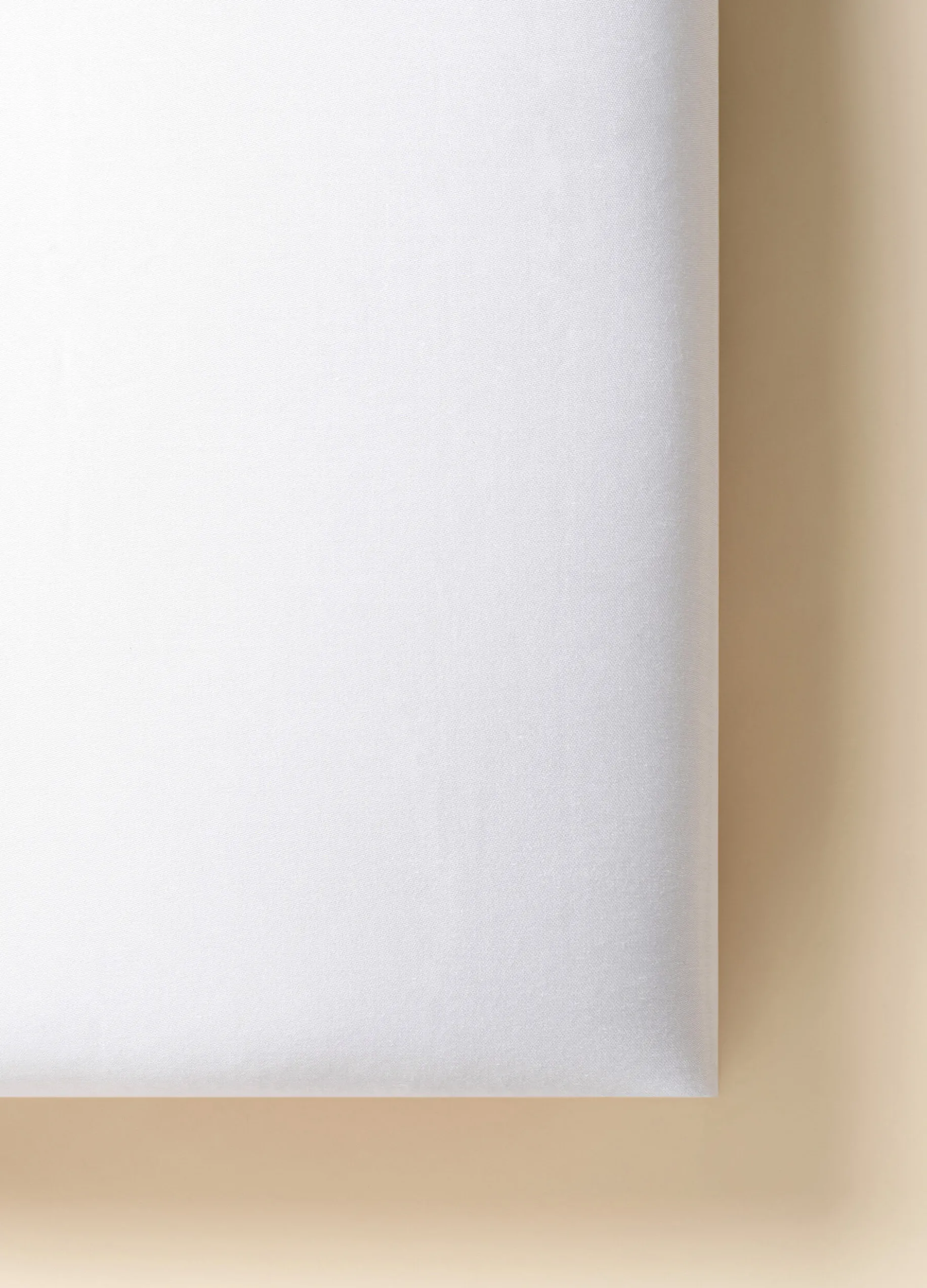 Lenzuolo singolo con angoli in twill di cotone
