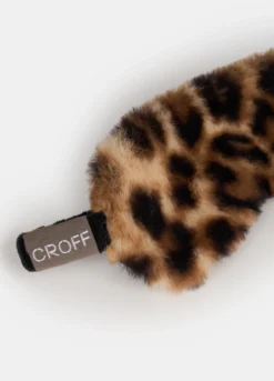 Mascherina per dormire leopardata