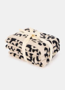 3 pack lavette in cotone con motivo animalier