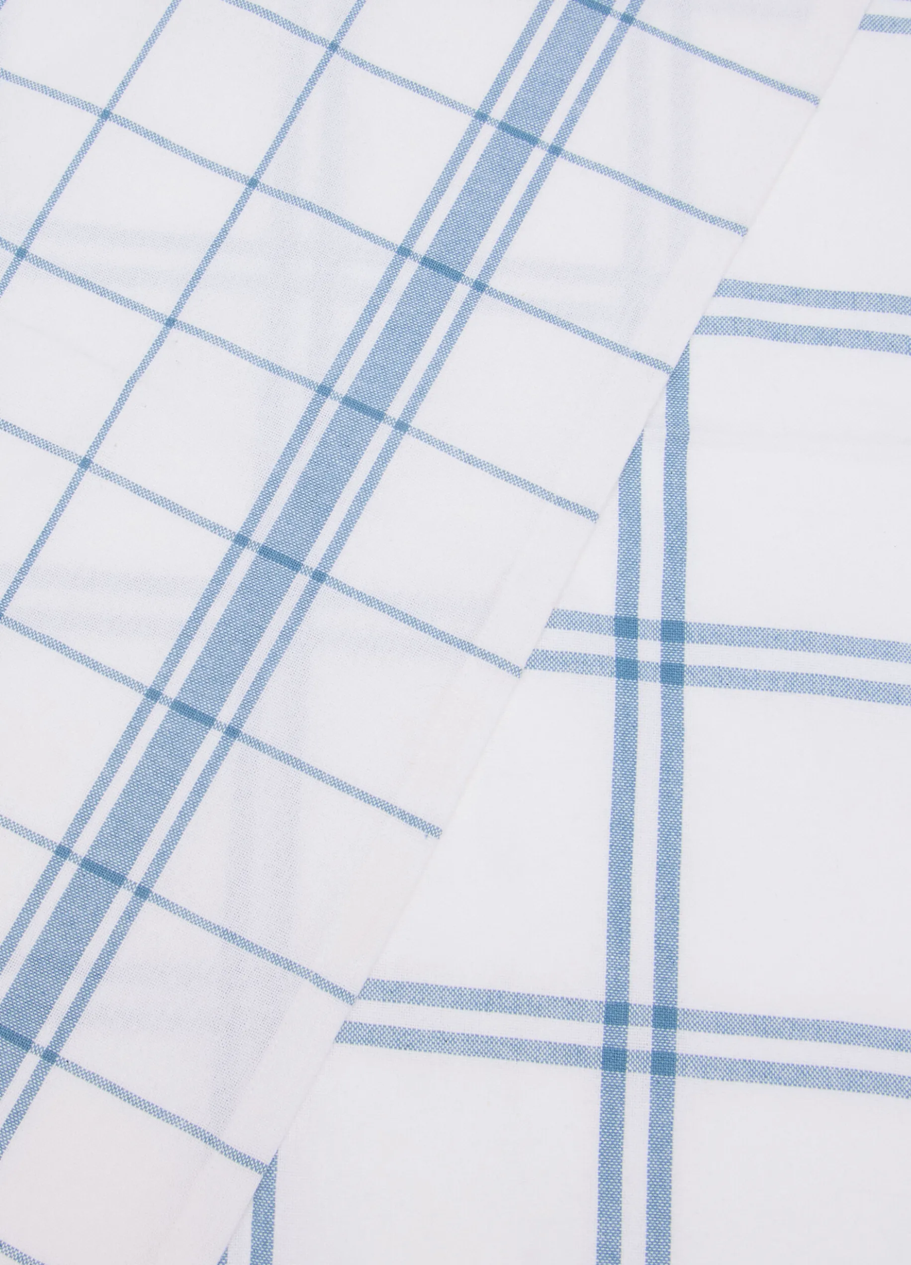 2 pack strofinacci in cotone a quadretti