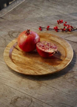 Piatto portata in legno di mango