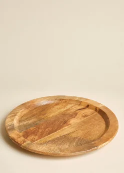 Piatto portata in legno di mango