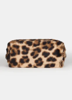 Pochette con motivo leopardato