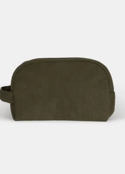 Pochette grande in velluto a costine