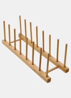 Porta coperchi e piatti in legno, Made in Italy
