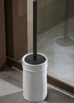 Portascopino in ceramica