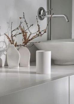 Portaspazzolino bianco
