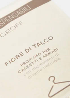 Profumatore per cassetti ed armadi fiore di talco
