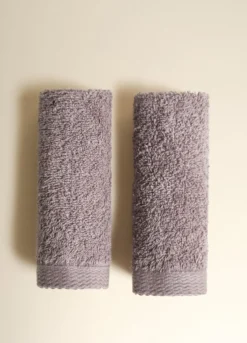 Set 2 lavette in puro cotone