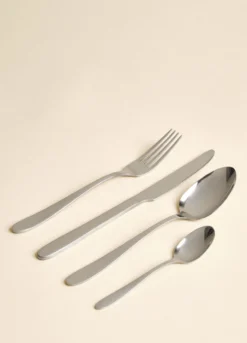 Set posate da 16 acciaio lucido