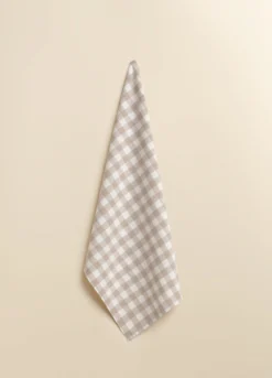 Strofinaccio da cucina in cotone a quadretti