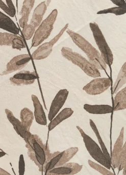 Strofinaccio in cotone con stampa olivo