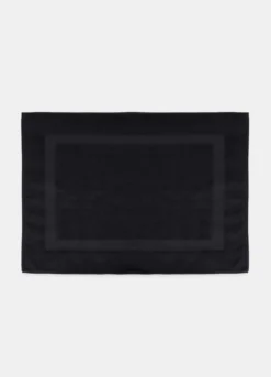 Tappetino bagno con riquadro decorativo