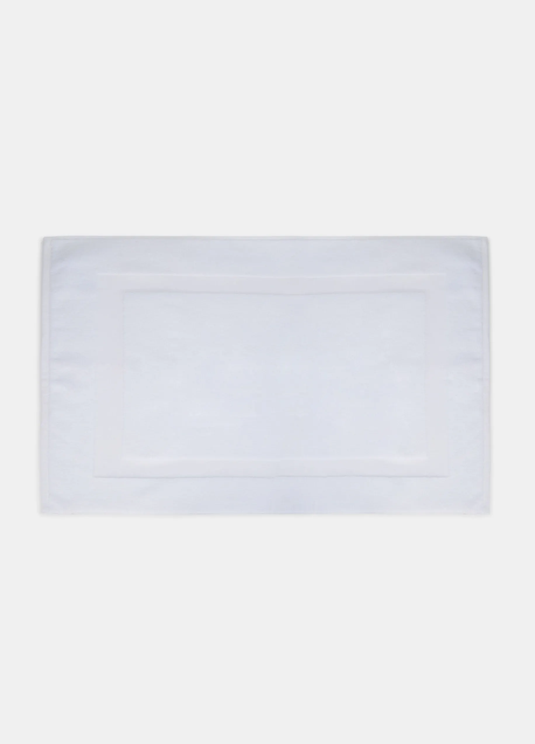 Tappetino bagno con riquadro decorativo