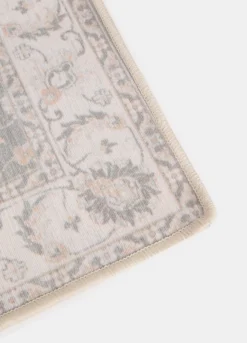 Tappetino bagno grande con stampa effetto vintage