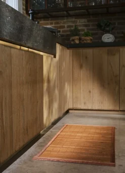 Tappeto da cucina in bambù