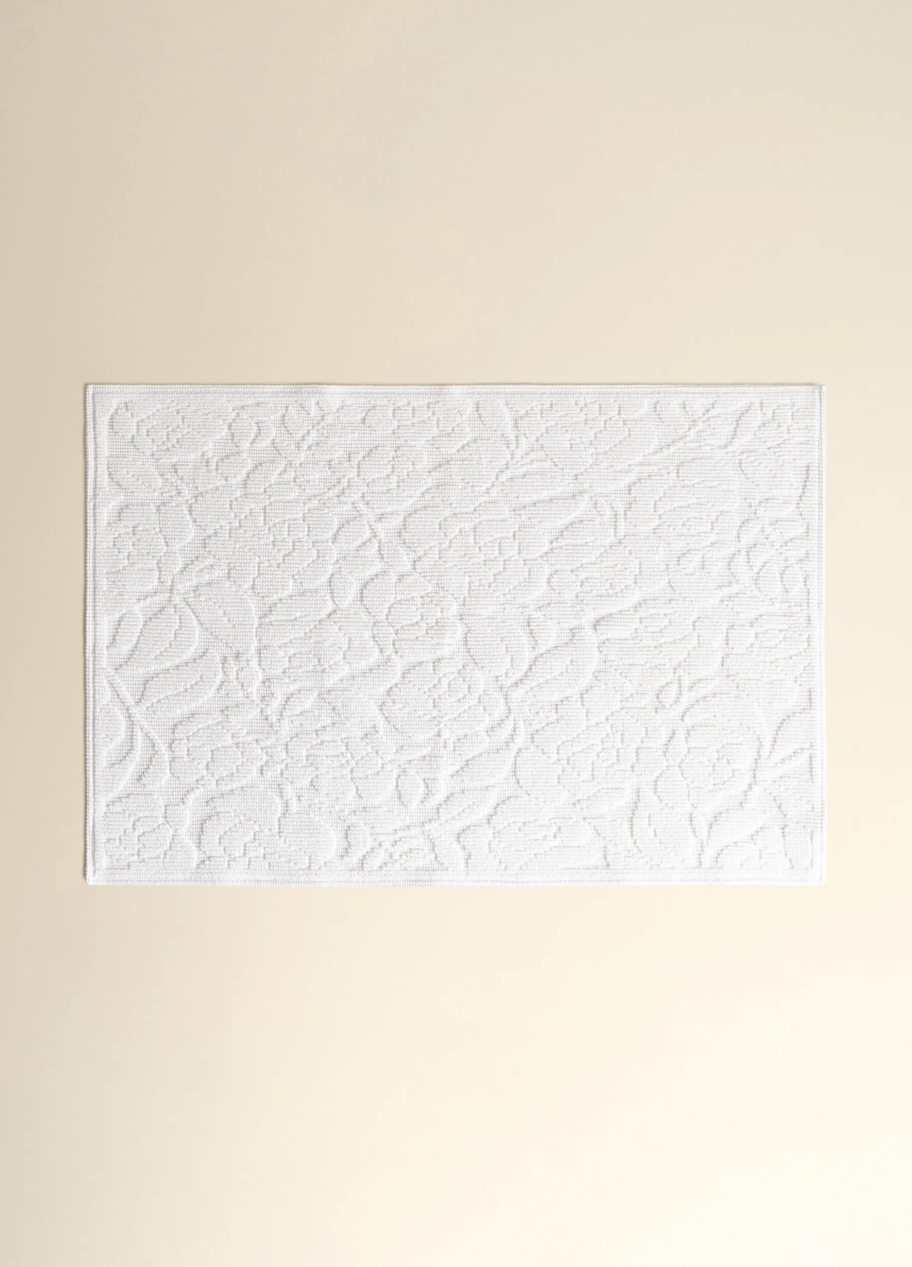 Tappeto in puro cotone jacquard Made in Portugal