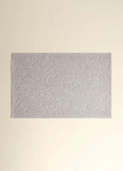 Tappeto in puro cotone jacquard Made in Portugal