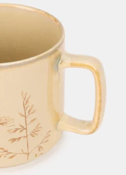 Tazza bassa in ceramica dipinta